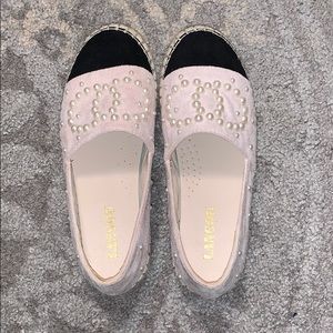 Slip on loafers. Espadrilles loafers.